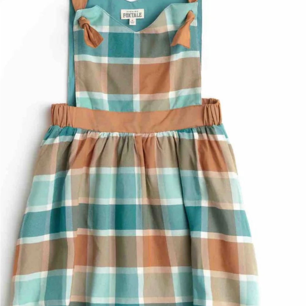 Finding Foxtale ,Colorful Plaid Knot Dress - by Finding Foxtale